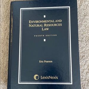 Environmental and natural resources law textbook